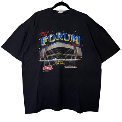 90s Montreal Canadiens NHL Forum T-Shirt Sz XL (B2371)