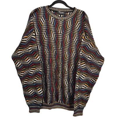 90's Coogi Style Sweater by Tosani Sz L (A7434)