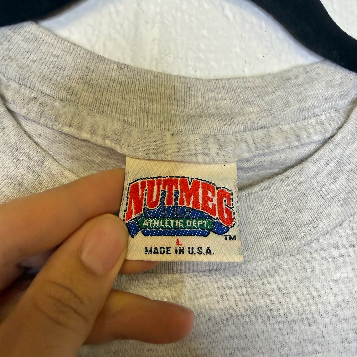 90s Nolan Ryan Texas Rangers Nutmeg MLB T-Shirt Sz L (B2885)