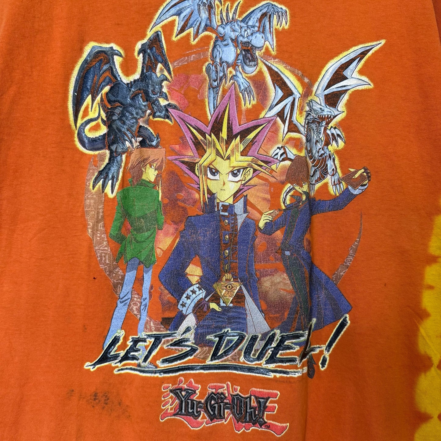 90's Yu-Gi-Oh T-shirt Sz L (B1015)