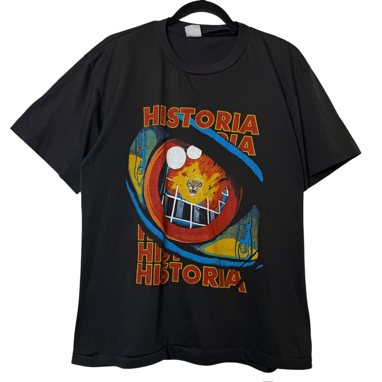 1987 Def Leppard Historia Pour Some Sugar On Me Band T-Shirt Sz M (B419)