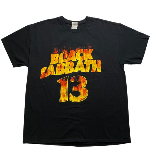 2013 Black Sabbath Tour T-Shirt Sz XL (A4526)