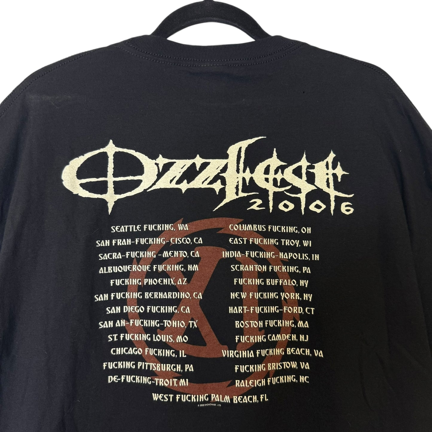 2006 Ozzfest Tour T-Shirt