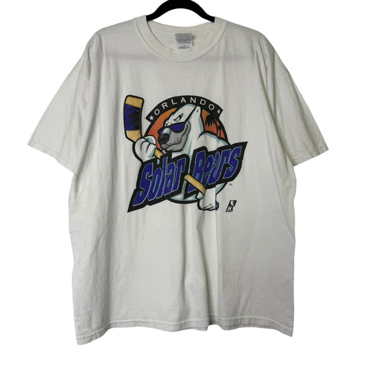 90's Orlando Solar Bears Hockey T-shirt Sz XL (B1641)