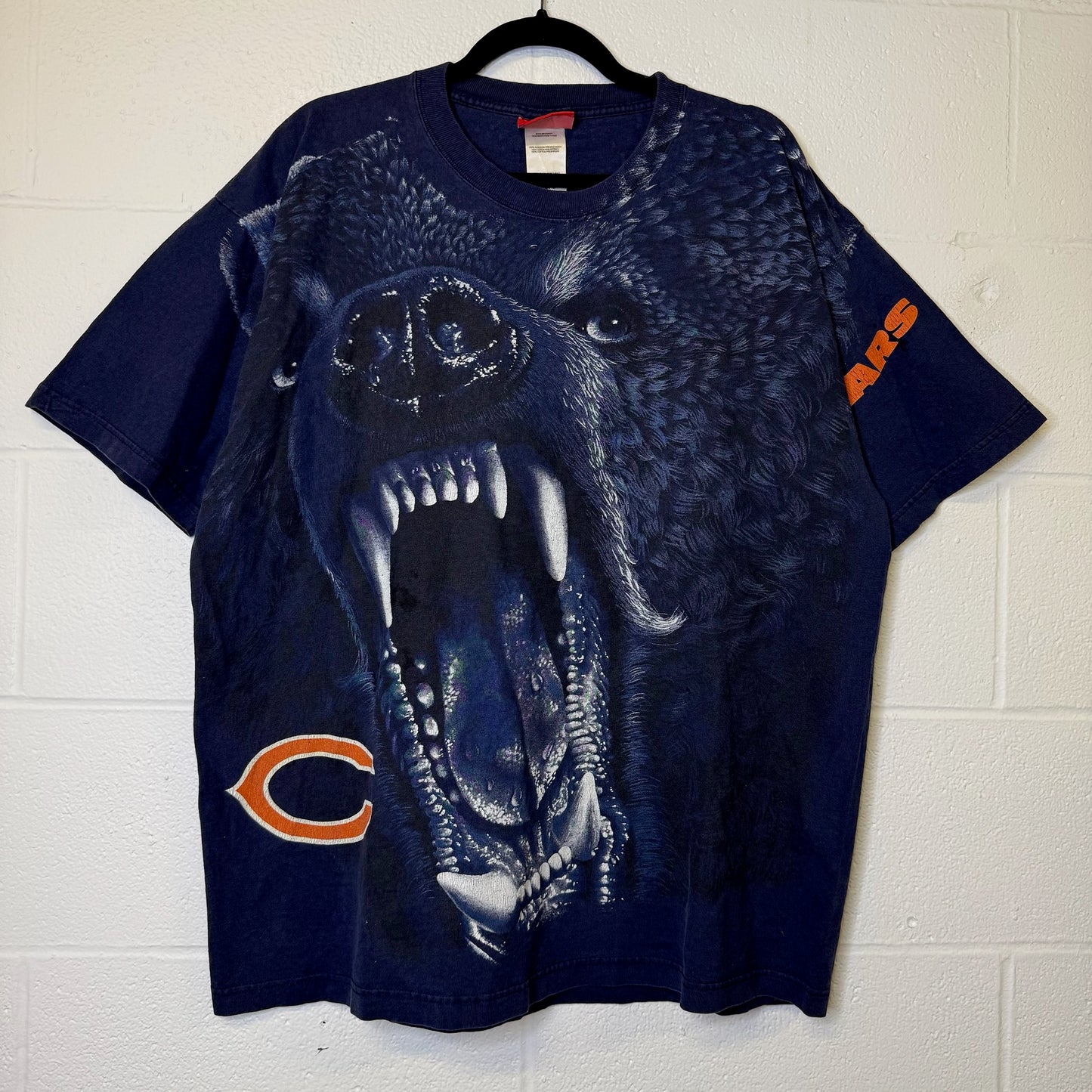 90s Chicago Bears NFL T-Shirt Sz L (B2113)