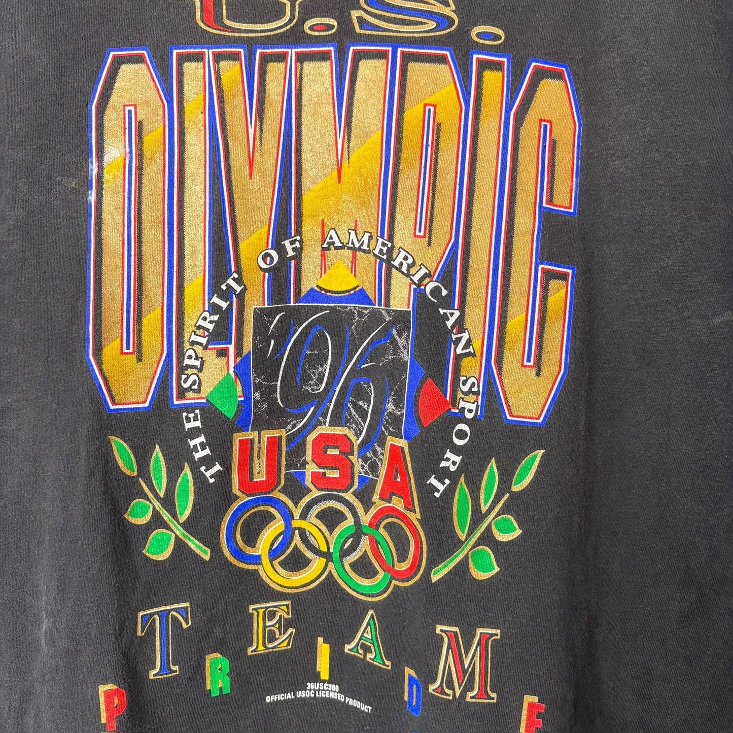 1996 Atlanta Olympics T-shirt Sz L (A7303)