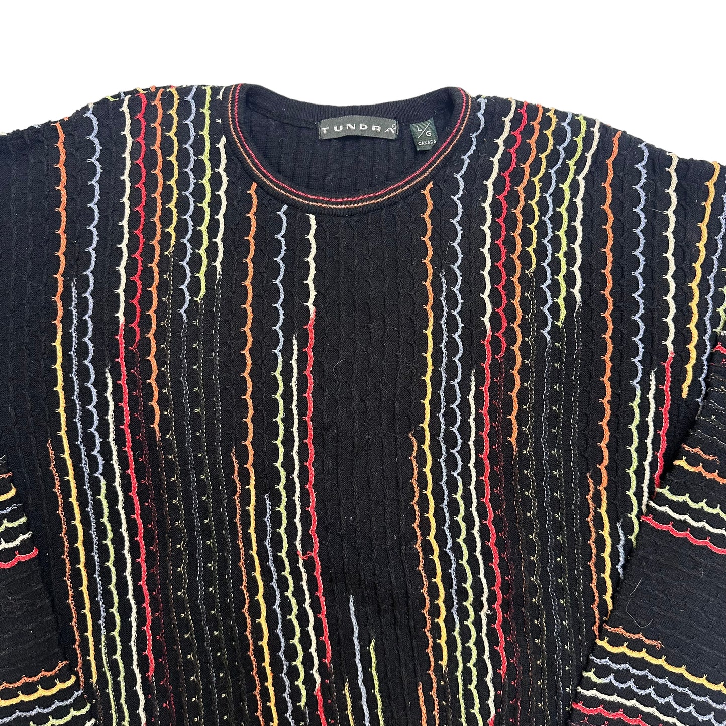 90s Coogi Inspired Sweater Sz L (A3301b)