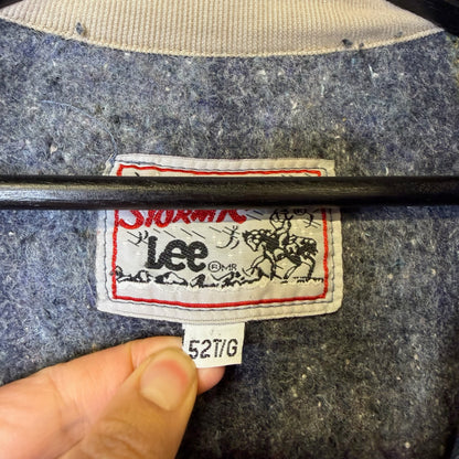 90's Lee Storm Rider Denim Coat Jacket Sz 52 (B1960)