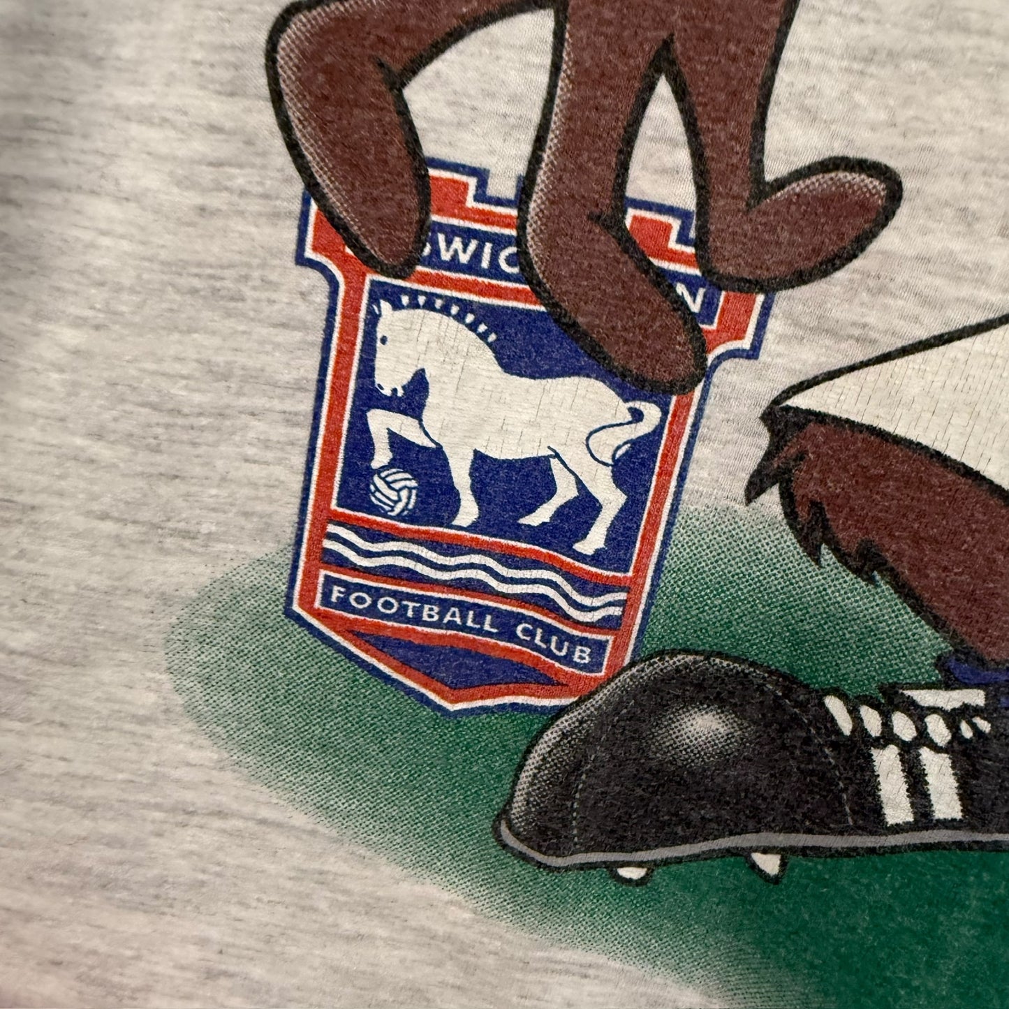 1998 Ipswich Norwegian Football Club Taz T-Shirt Sz XL (B1112)