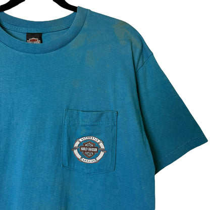 2000 Harley Davidson Surdyke Festus Missouri T-shirt Sz L (B579)