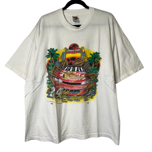 1997 Jurassic Park Jeff Gordon NASCAR T-shirt Men’s XXL (B2440)