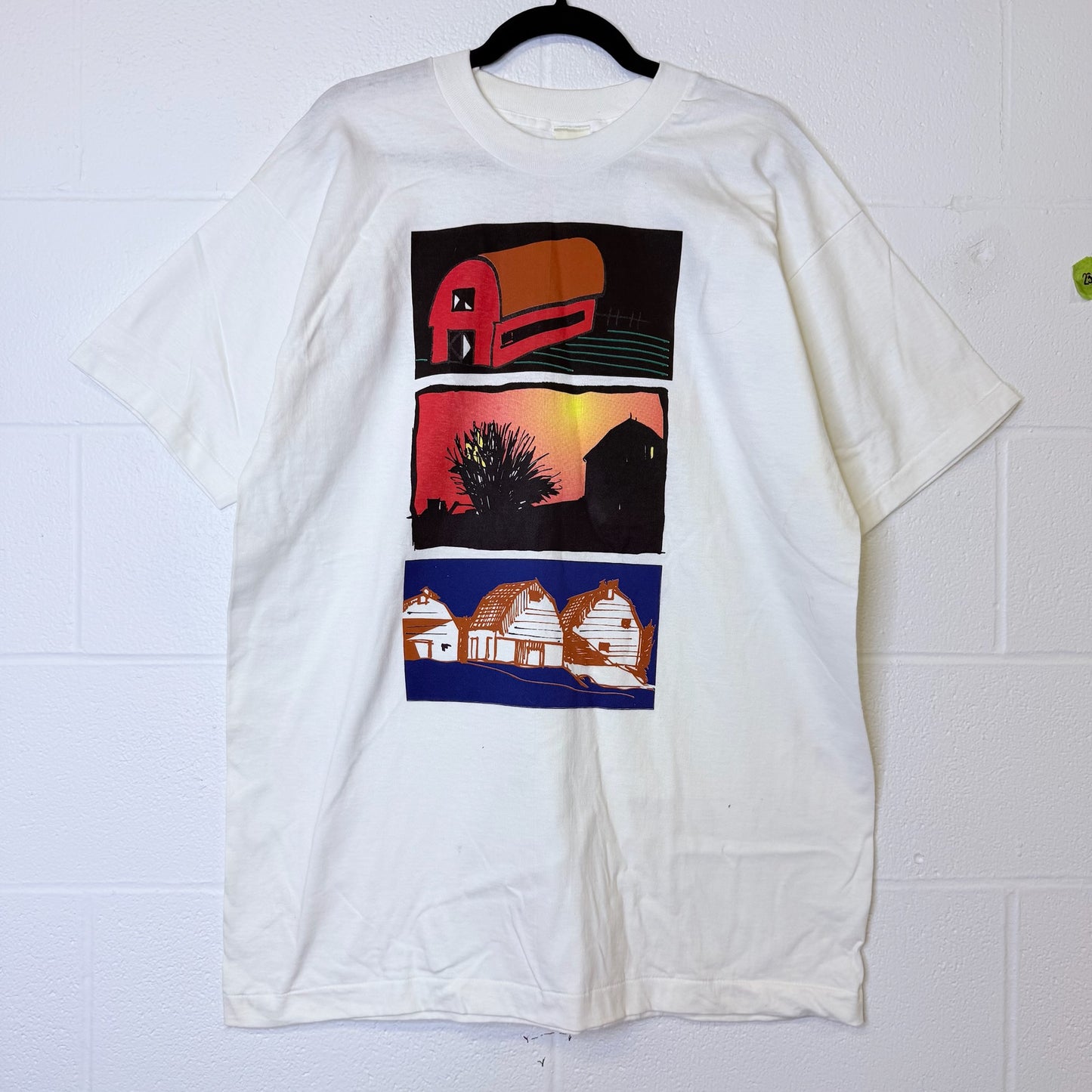 90s Barenaked Ladies The Barns Exhibit Band T-Shirt Sz XL (B2556)
