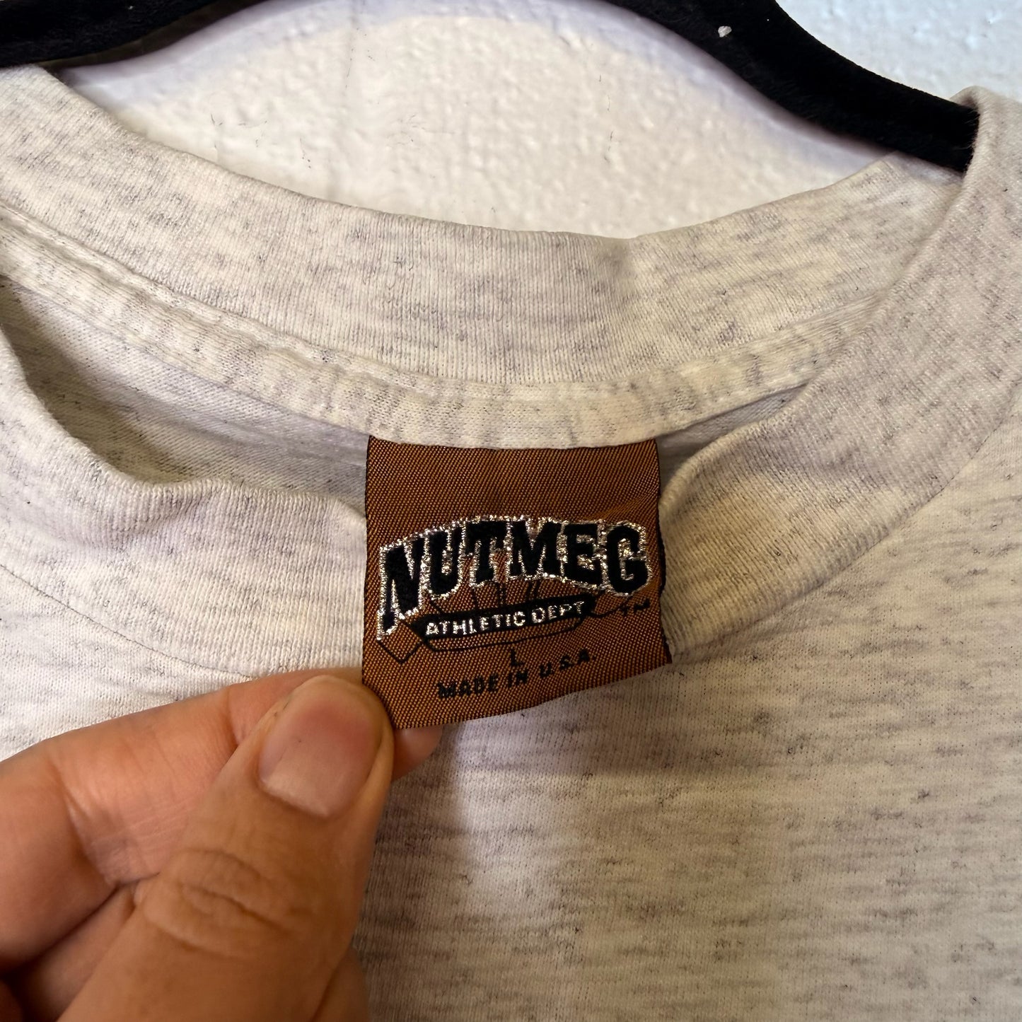 90s University of Alabama Nutmeg Breakthrough NCAA T-shirt Sz L (B2346)