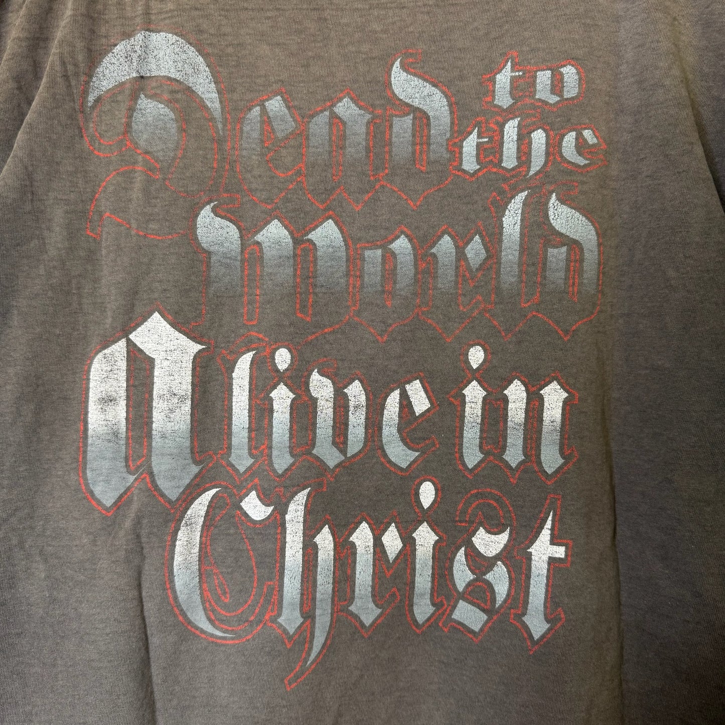 90's Fear No Evil Jesus Fader T-Shirt Sz XL