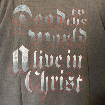 90's Fear No Evil Jesus Fader T-Shirt Sz XL