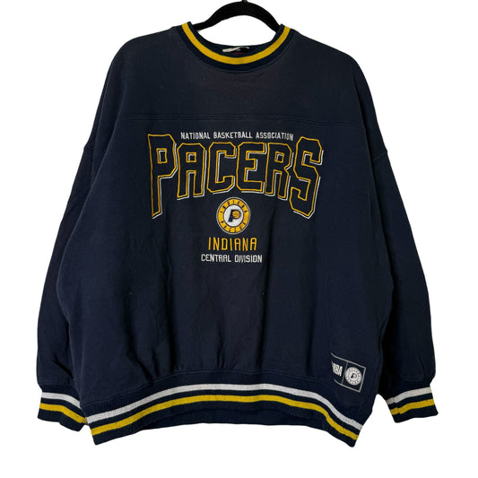 90s Indiana Pacers NBA Crewneck Sz XL (B663)
