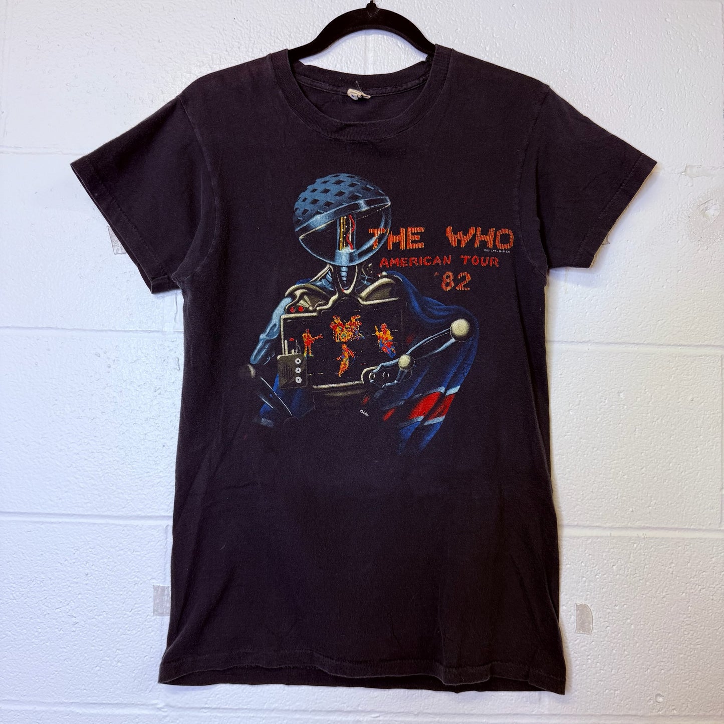 1982 The Who American Tour T-Shirt Sz M (B2497)