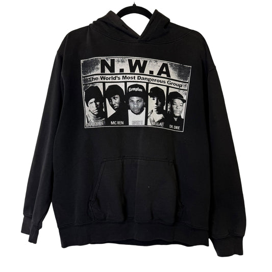 2000s NWA Rap Hoodie Sz L
