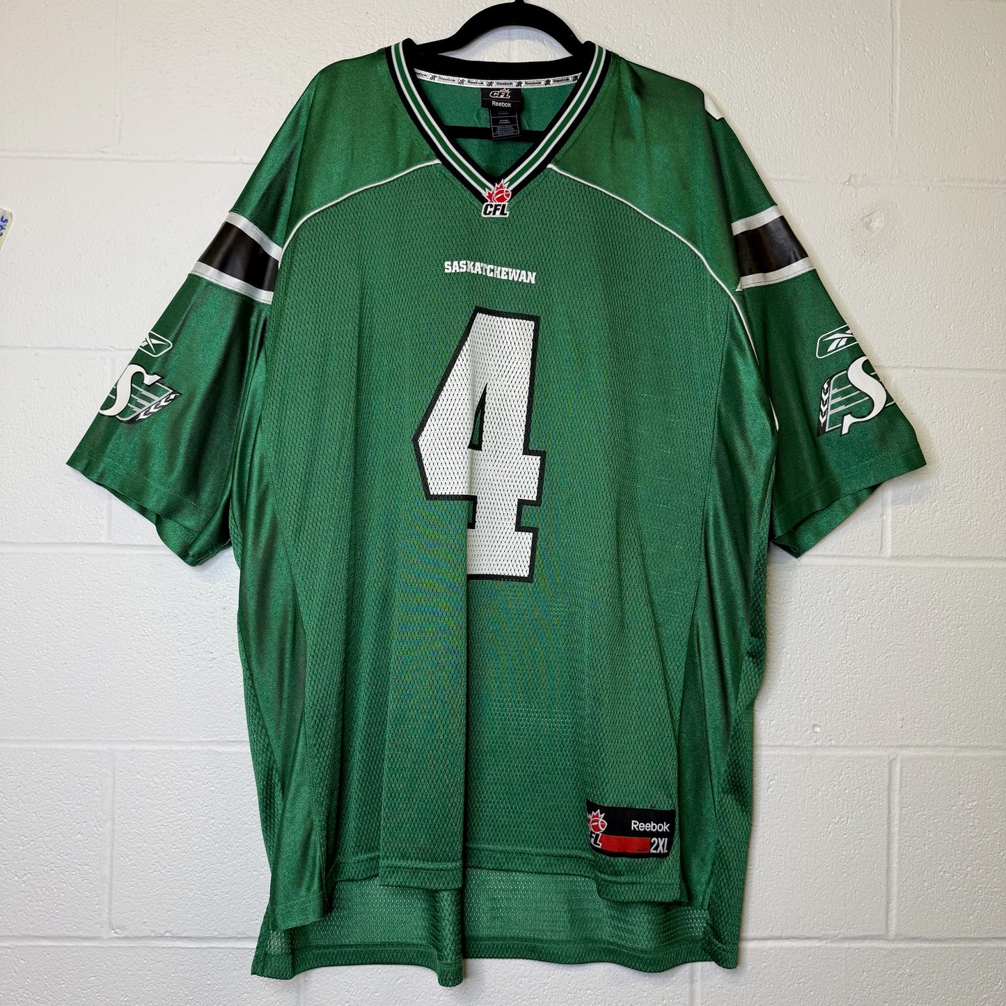 2000s Darian Durant Saskatchewan Roughriders Jersey Sz 2XL (B1796)