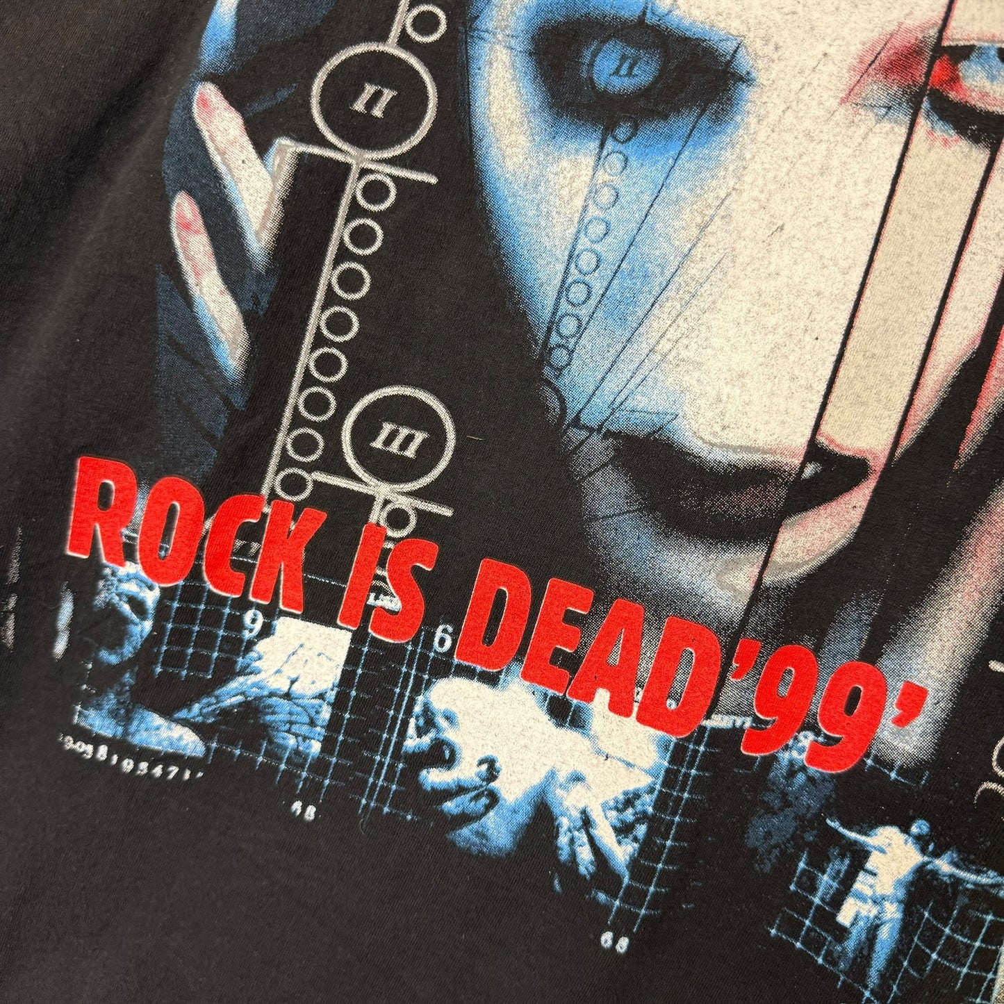 1999 Marilyn Manson Rock is Dead T-Shirt Sz XL