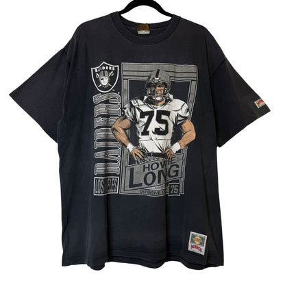 90s Oakland Raiders Nutmeg NFL Player Card T-Shirt
