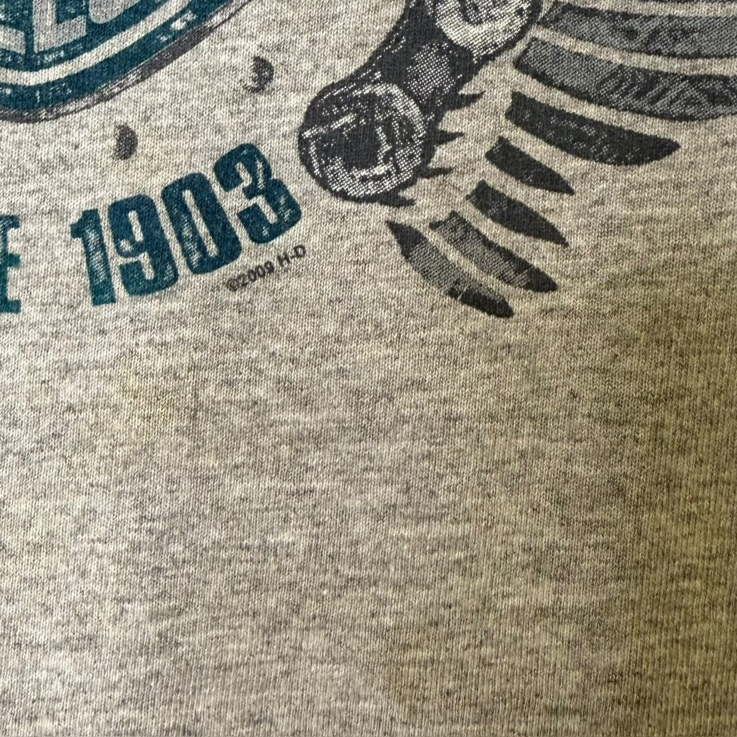 2009 Harley Davidson Frankfort Indiana T-shirt Sz M (B588)