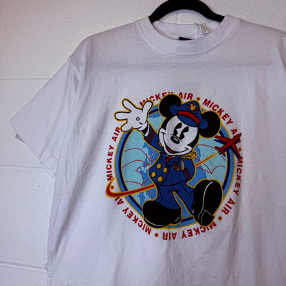 90’s Disney Mickey Mouse Air T-Shirt (B2393)