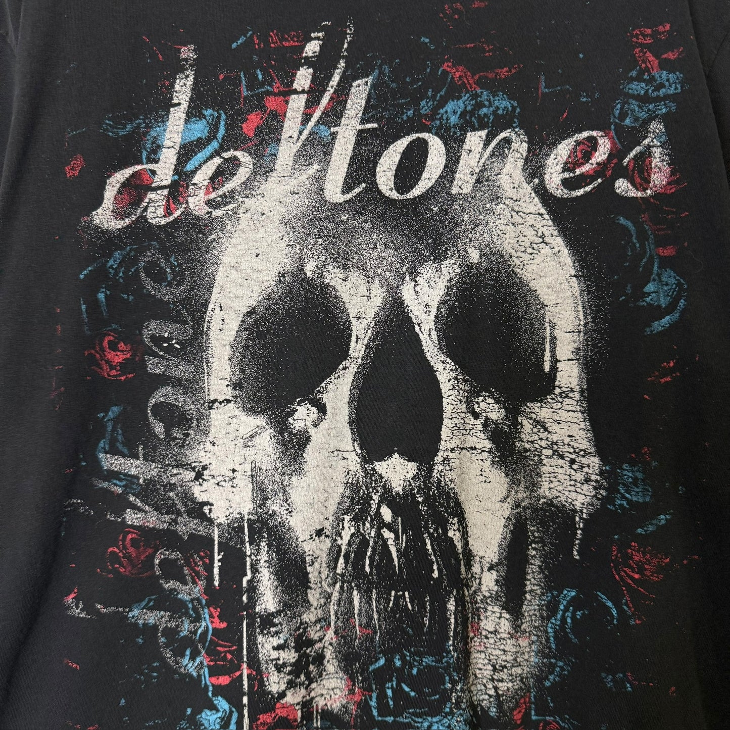 2000s Deftones Self Titled Skull T-shirt Sz XL (51336)
