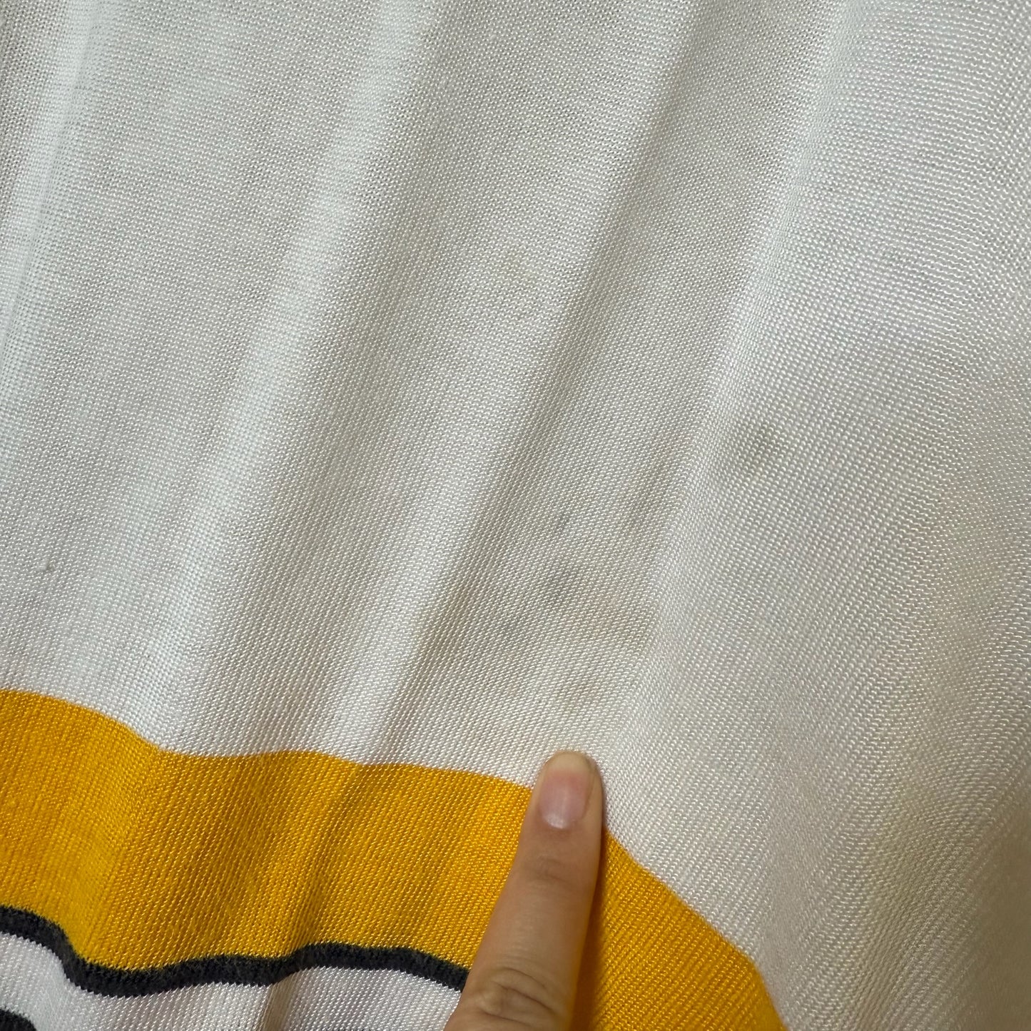 80s Boston Bruins Sandowknit Hockey NHL Jersey Sz M