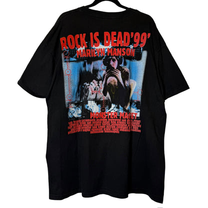 1999 Marilyn Manson Rock is Dead T-Shirt Sz XL