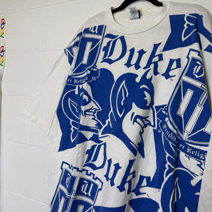 1993 Duke Blue Devils NCAA T-shirt Sz XXL (B2918)