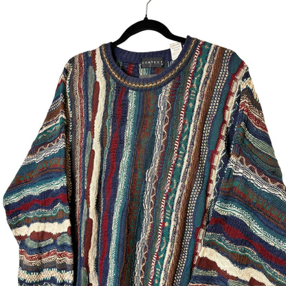 90's Coogi Style Sweater by Context Sz XL (A7983)