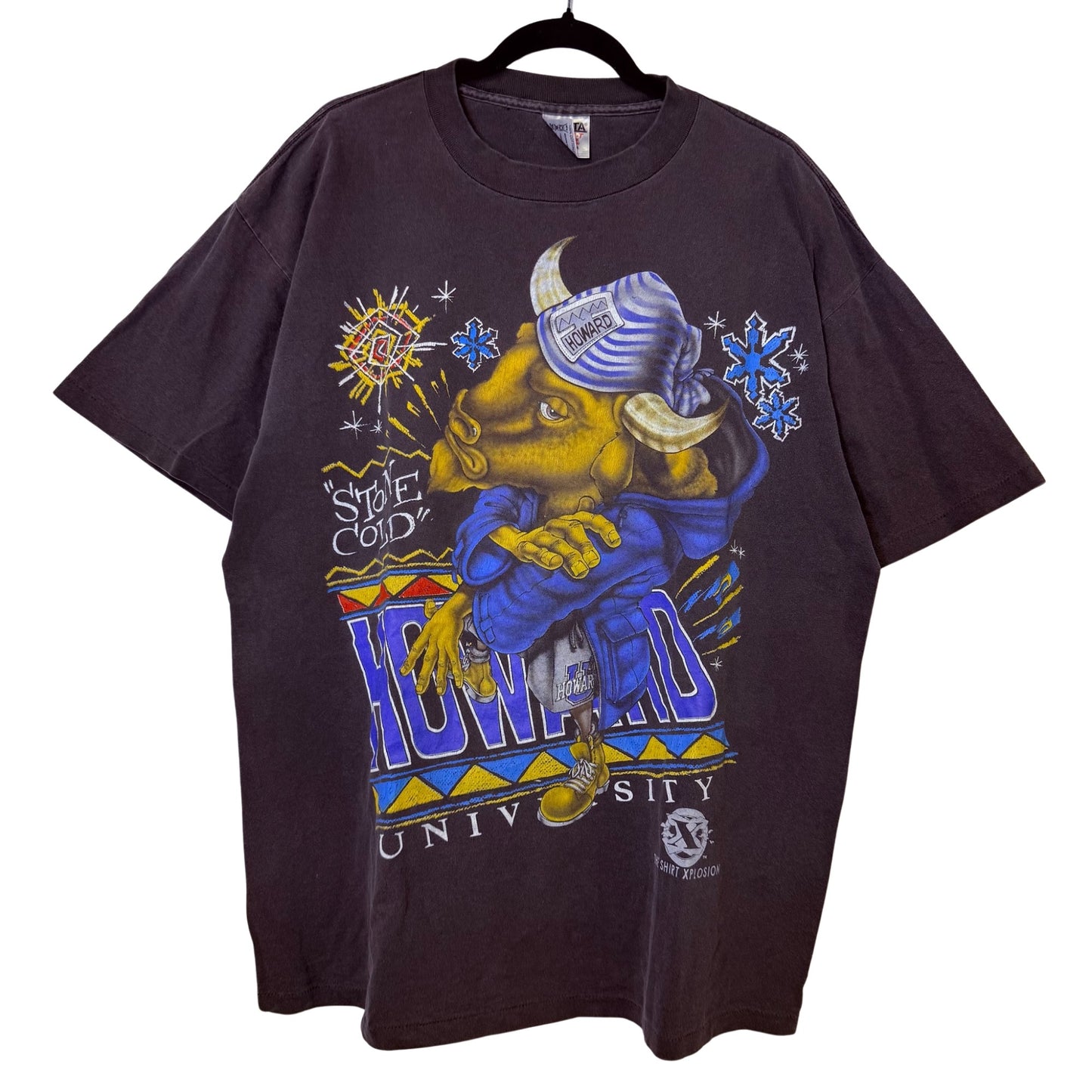 90s Howard University College Xplosion T-Shirt Sz XL (B2463)