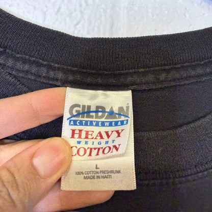 2004 Detroit Pistons Ring NBA T-Shirt Sz L (B2188)