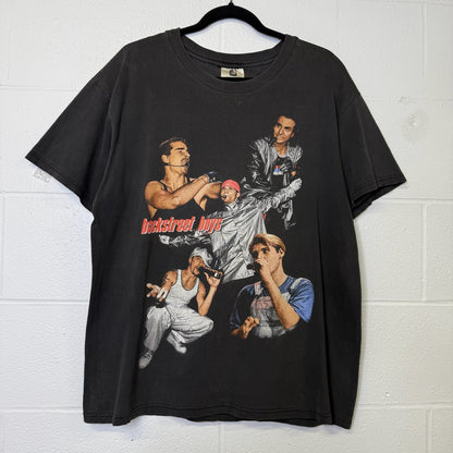 1998 Backstreet Boys Tour T-Shirt Sz L (B607)