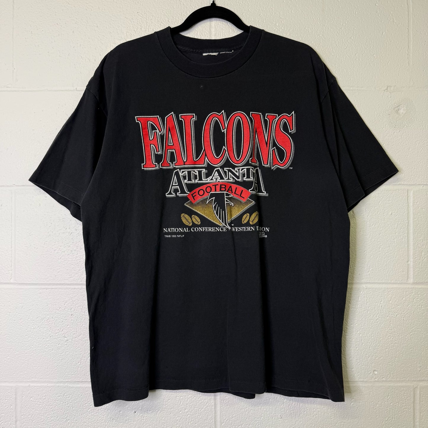 1993 Atlanta Falcons T-shirt NFL Sz XL (B1616)