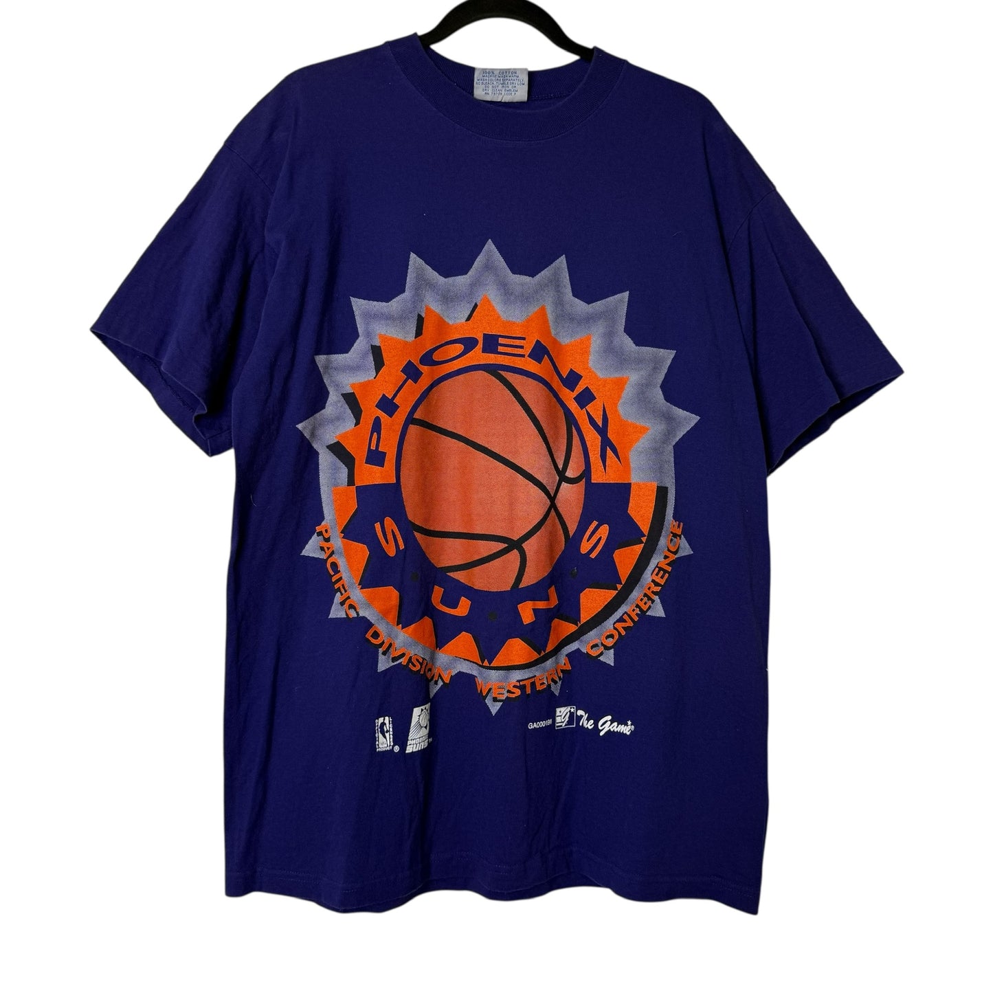 90's Phoenix Suns NBA T-Shirt Sz L (B693)