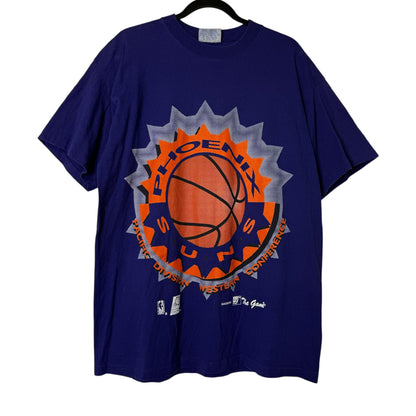 90's Phoenix Suns NBA T-Shirt Sz L (B693)