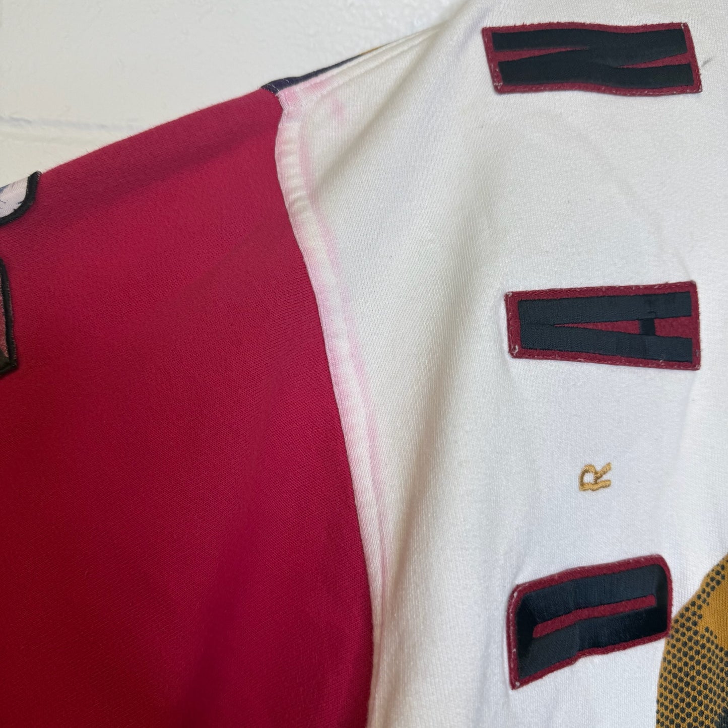 90s Jordan Nike NBA All Over Print Crewneck Sz L (B2887)