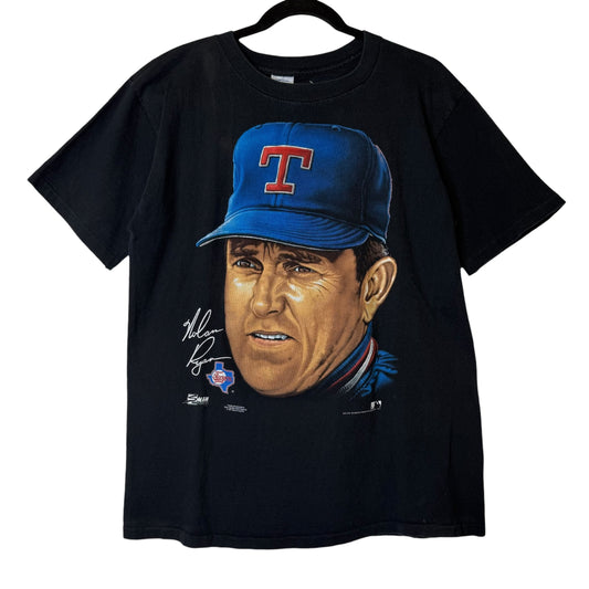 1991 Nolan Ryan Texas Rangers Salem MLB T-shirt (4254)