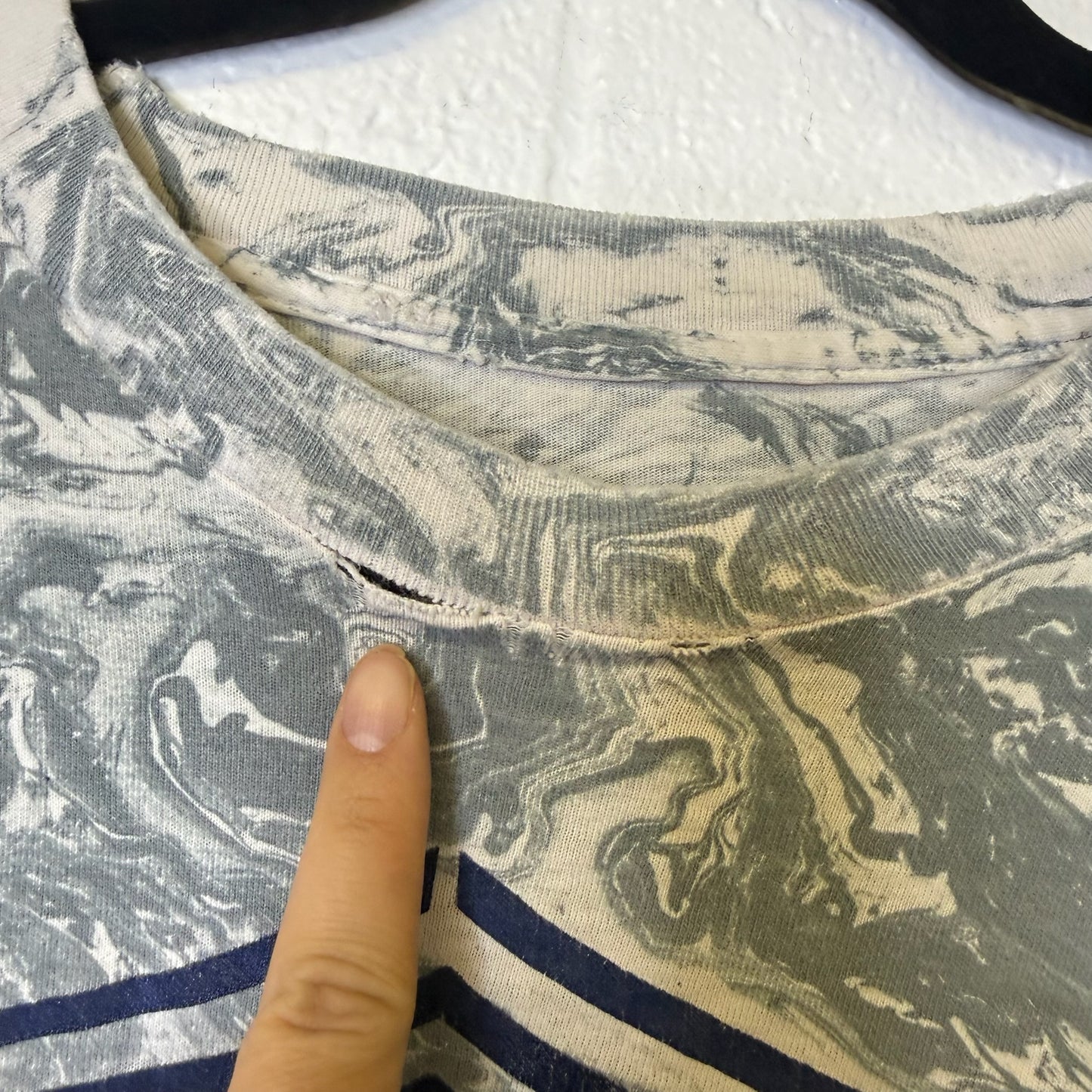 1992 Harley Davidson Marble Dye T-Shirt Sz XL (B2266)