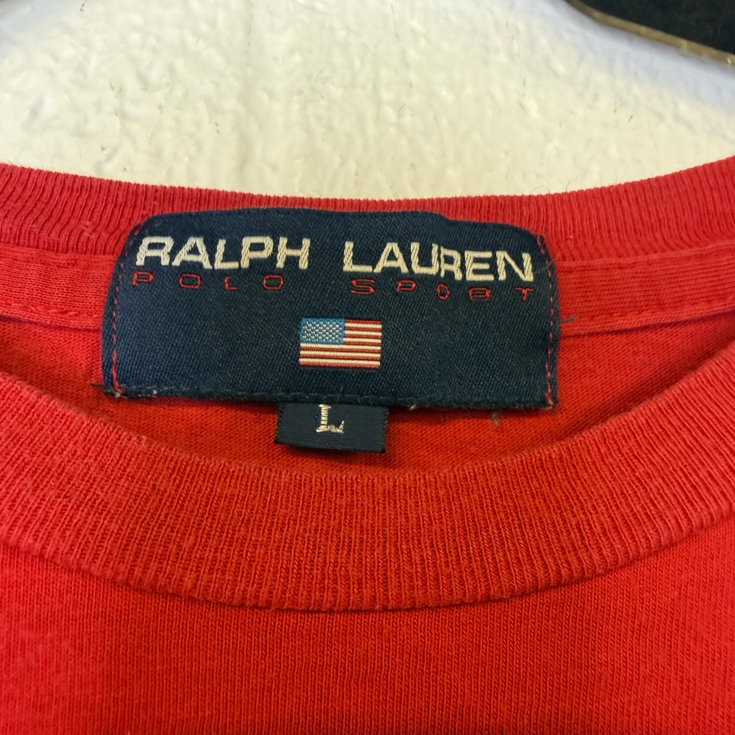 90s Polo Ralph Lauren Bear T-Shirt Sz L