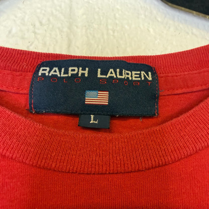 90s Polo Ralph Lauren Bear T-Shirt Sz L