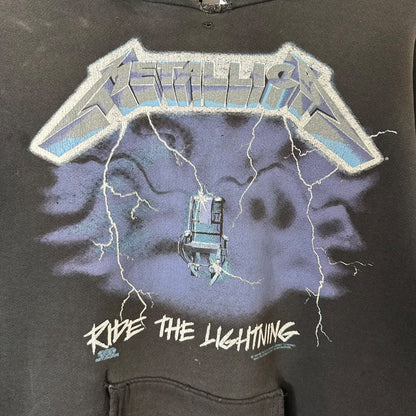 1997 Metallica Ride The Lightning Artimonde BandHoodie Sz L