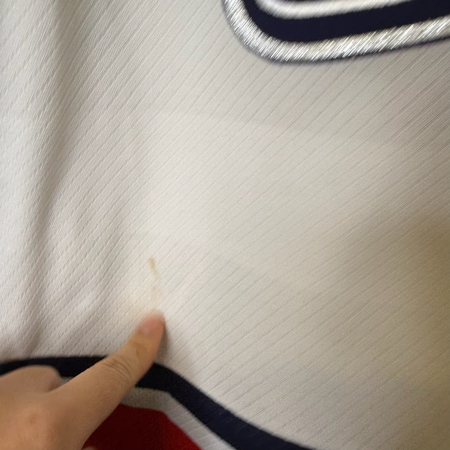 2000s Columbus Blue Jackets Lyle Odelein NHL Hockey Jersey Sz XL (B1986)