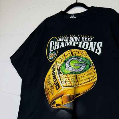 90's Green Bay Packers NFL T-Shirt (B2109)