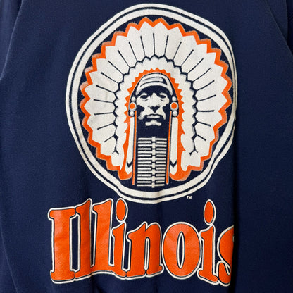 90s University of Illinois Crewneck Sz M (A2562)