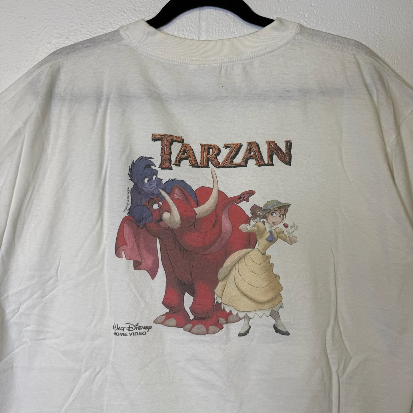 90s Tarzan Disney T-shirt Sz XL (B1714)