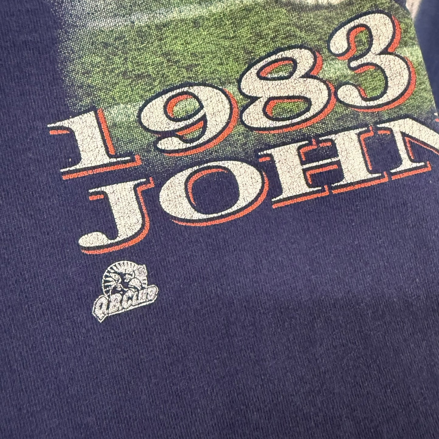 1998 John Elway Denver Broncos NFL T-Shirt Sz L (B1261)