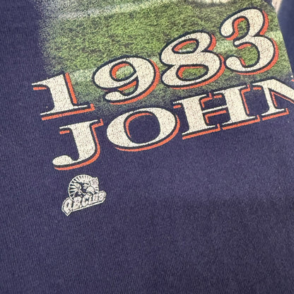 1998 John Elway Denver Broncos NFL T-Shirt Sz L (B1261)